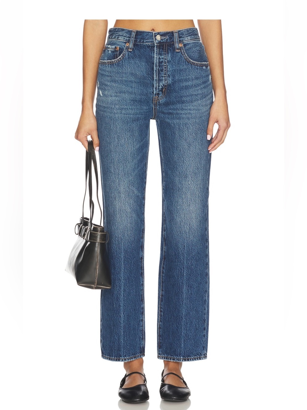 Pistola Cassie Super High Rise straight jeans
